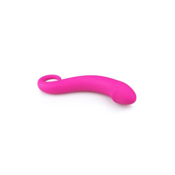 Dildo Rosa Silicona - Próstata - Imagen 2