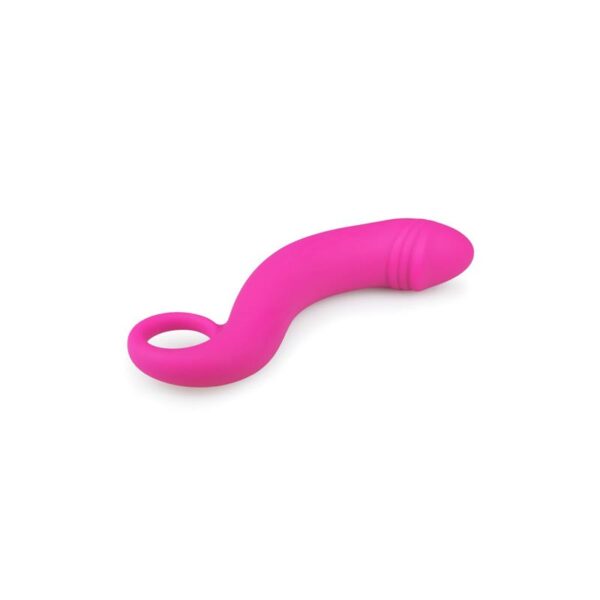 Dildo Rosa Silicona - Próstata - Imagen 3