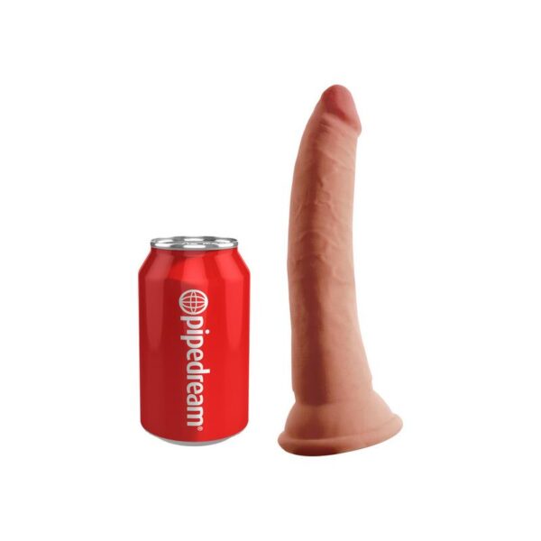 Dildo Triple Densidad 7 Caramelo - Imagen 6