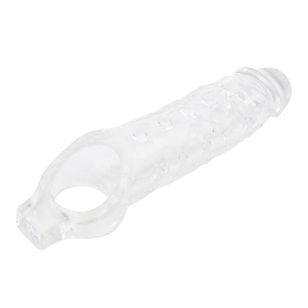 Funda para el Pene con Sujeción para Testìculos Mighty Transparente - Imagen 3