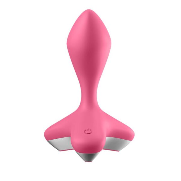 Game Changer Plug Anal con Vibración Rosa - Imagen 6