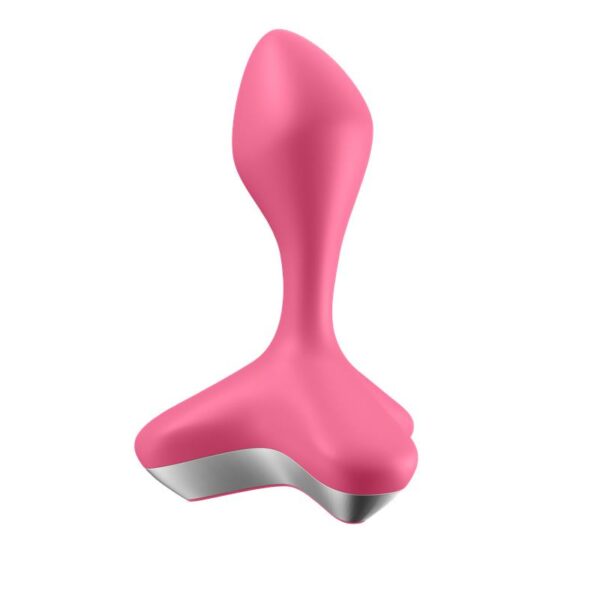 Game Changer Plug Anal con Vibración Rosa - Imagen 4