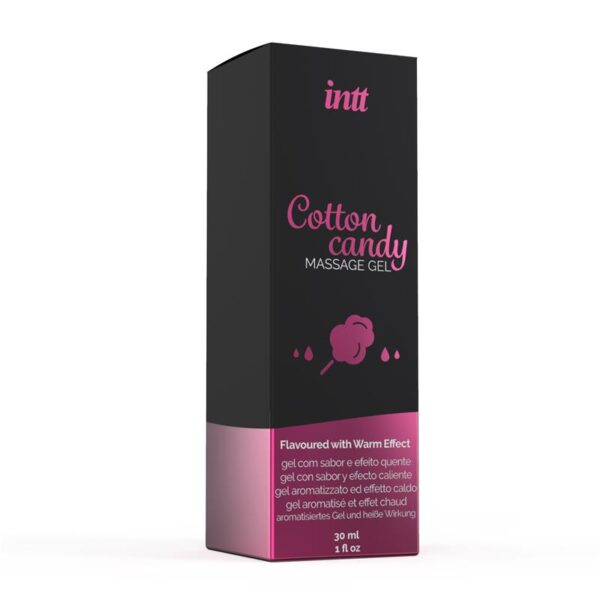 Gel de Masage Efecto Calor Algodón de Azucar 30 ml - Imagen 3