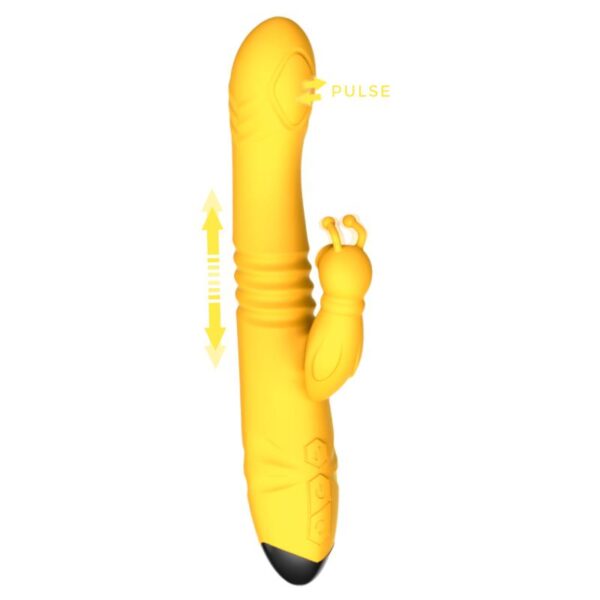 Honeybee Vibrador con Thrusting y Pulsación - Imagen 3