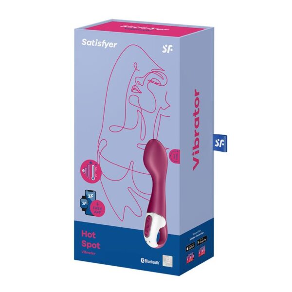 Hot Spot Vibrador con Función de Calor Punto G USB - Imagen 6