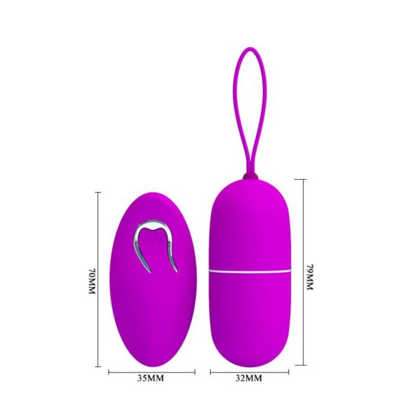 Huevo Vibrador Arvin Color Púrpura - Imagen 3