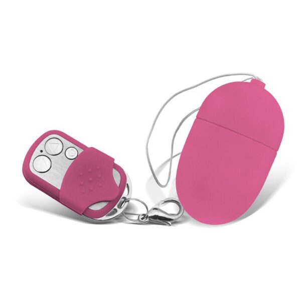 Huevo Vibrador con Control Remoto Tamaño Mediano Rosa - Imagen 3