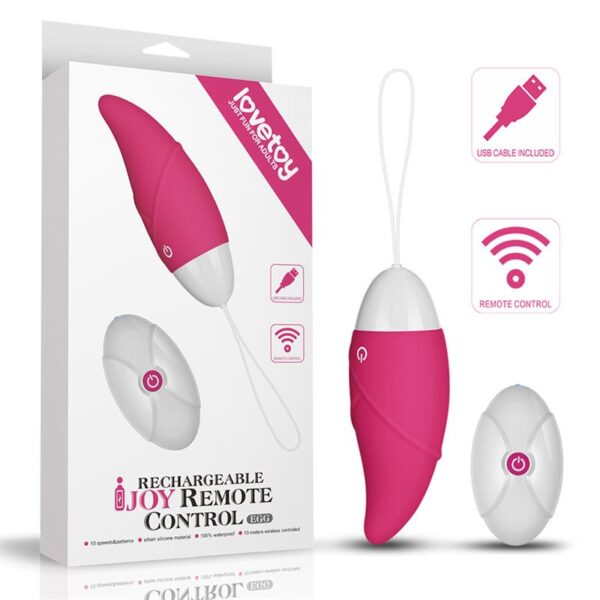 Huevo Vibrador iJoy Control Remoto USB Rosa - Imagen 7