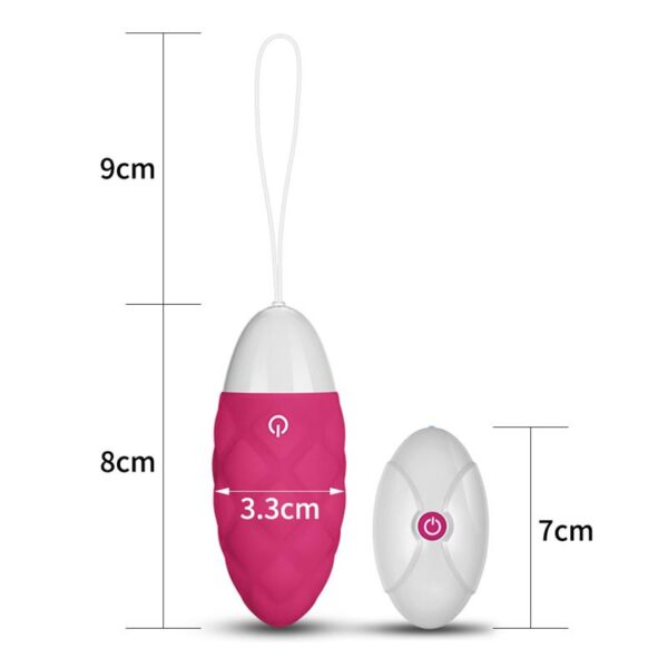 Huevo Vibrador iJoy Control Remoto USB Rosa - Imagen 7