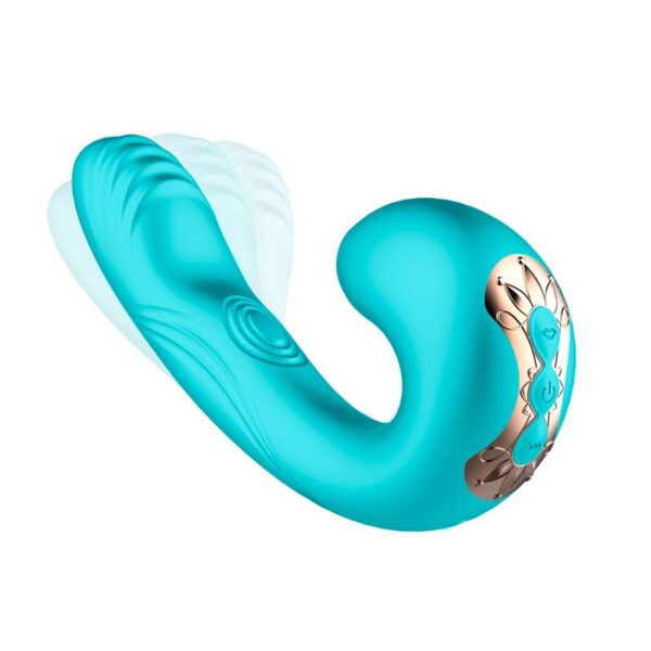 Hydra Vibrador con Pulsación y Lengua Estimuladora de Clìtoris 3 Motores USB - Imagen 4