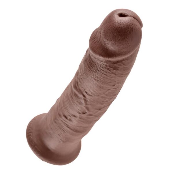 King Cock Pene de 10 - Color Marrn - Imagen 4