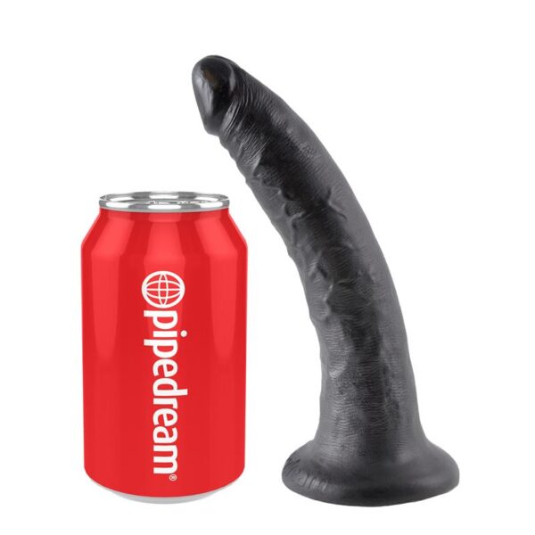 King Cock Pene de 7 - Color Negro - Imagen 3