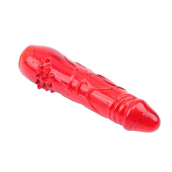 Kit Dildo y Vibrador Hers Dildo Kit Rojo - Imagen 7