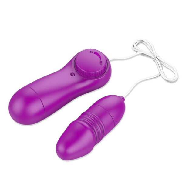 Laary Huevo Vibrador Multi Velocidad Control Remoto Púrpur - Imagen 3