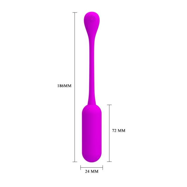 Lechies Huevo Vibrador con Control Remoto USB - Imagen 7