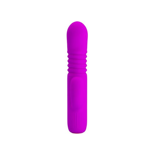 Leopold Vibrador con Función de Movimiento USB Silicona - Imagen 3