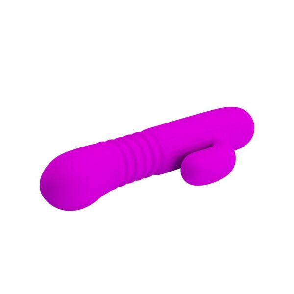 Leopold Vibrador con Función de Movimiento USB Silicona - Imagen 4