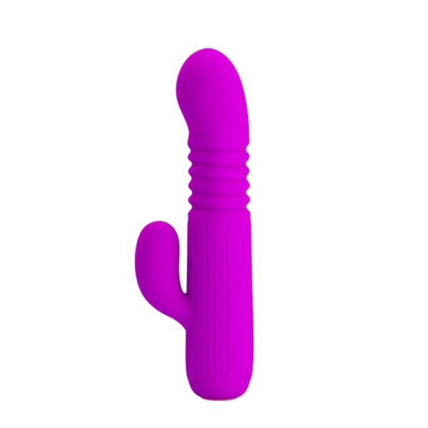 Leopold Vibrador con Función de Movimiento USB Silicona - Imagen 5