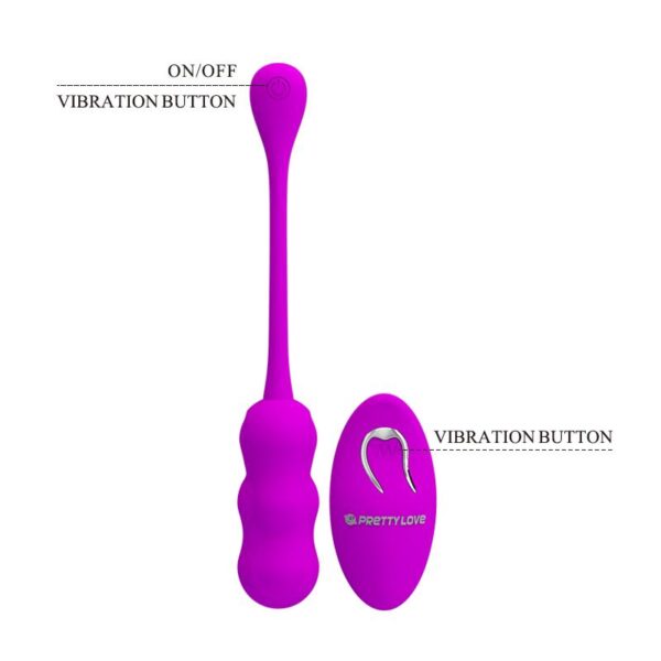 Leshy Huevo Vibrador con Control Remoto USB - Imagen 6