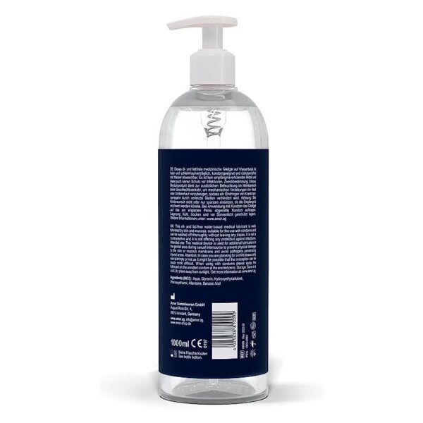 Lube Me Lubricante a Base de Agua Anal 1000 ml - Imagen 2