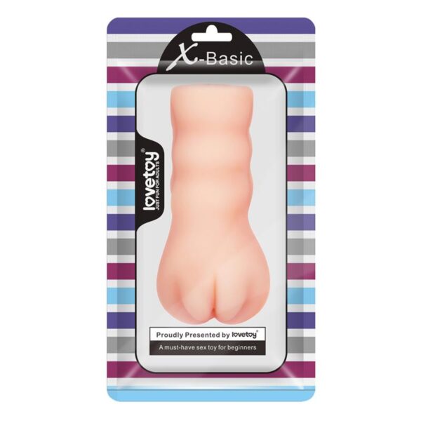 Masturbador Masculino X-Basic Pocket Pussy Natural - Imagen 3