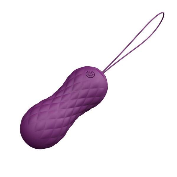 Nima Huevo Vibrador con Movimiento Wave Control Remoto USB Silicona Púrpura - Imagen 4