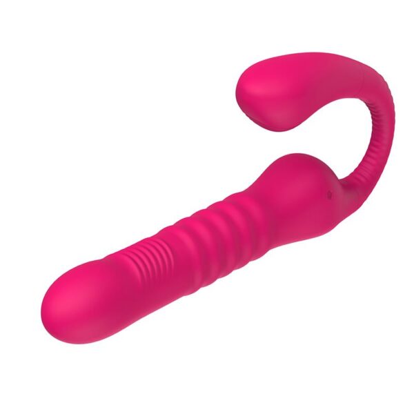 No. TwentyThree Vibrador Doble con Pulsación y Thrusting Flexible 180∫ - Imagen 5