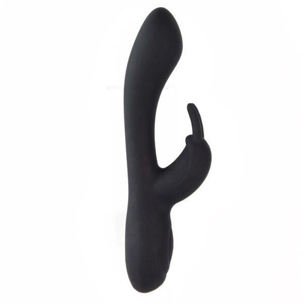 Noir Vibrador Silicona Lìquida Inyectada 2 Motores USB - Imagen 4