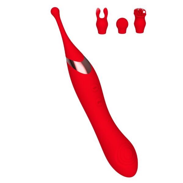 Onax Estimulador Doble Vibrador de Punto y Doble Pulsación USB - Imagen 2