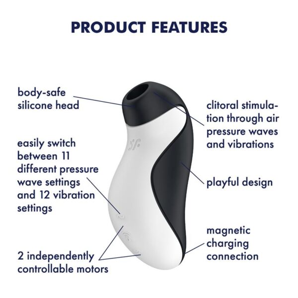 Orca Succionador de Clìtoris Double Air Pulse - Imagen 6