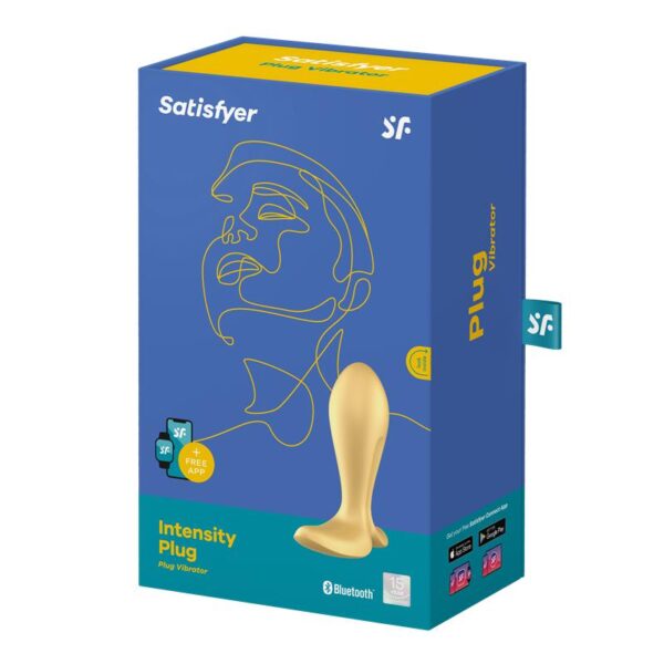 Plug Anal con Vibración APP Satisfyer Connect Intensity Plug - Imagen 7