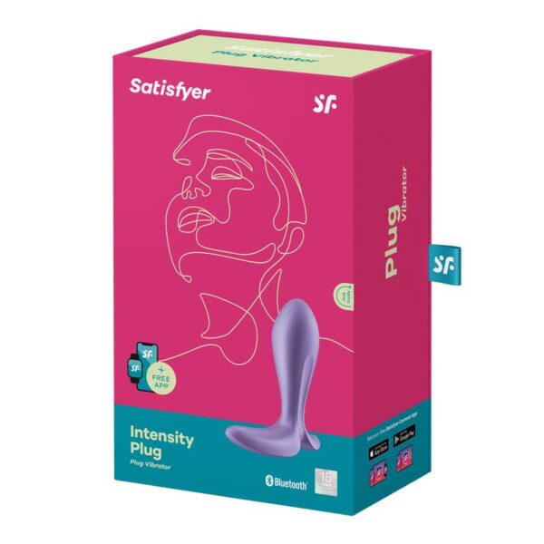 Plug Anal con Vibración APP Satisfyer Connect Intensity Plug - Imagen 7