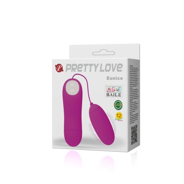 Pretty Love Huevo Vibrador Eunice Color Prpu CL70 - Imagen 7