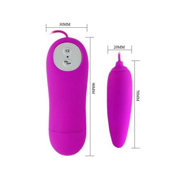 Pretty Love Huevo Vibrador Harriet Color Prp CL70 - Imagen 4