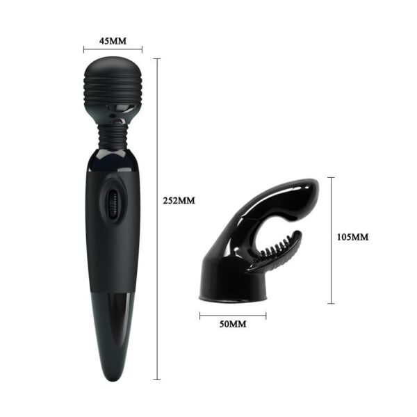 Pretty Love Masajeador Sensual Massager Negro - Imagen 4