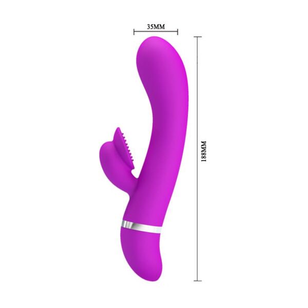 Pretty Love Vibrador Bert Color Prpura - Imagen 5