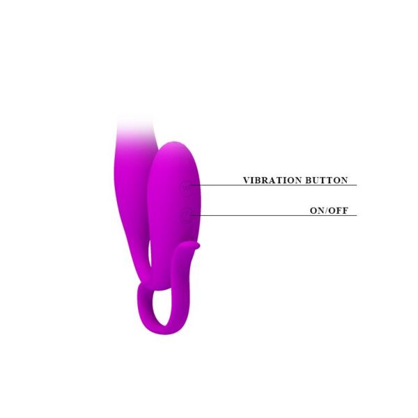 Pretty Love Vibrador Flowery Color Púrpura - Imagen 6