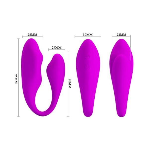 Pretty Love Vibrador para Parejas Bernie cl40 - Imagen 6