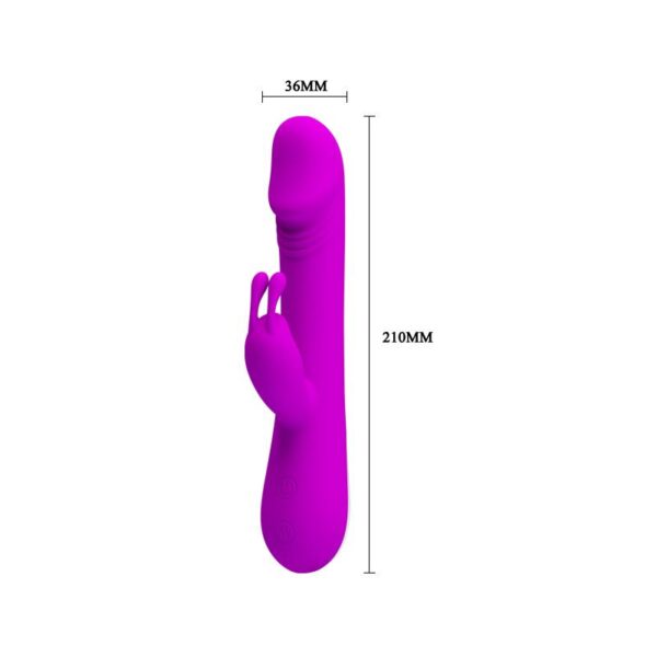 Pretty Love Vibrador Robert Color Púrpura - Imagen 5