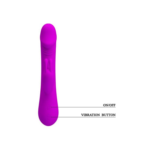 Pretty Love Vibrador Robert Color Púrpura - Imagen 6