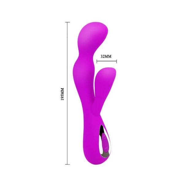 Pretty Love Vibrador Impluse Color Púrpura cl25 - Imagen 5