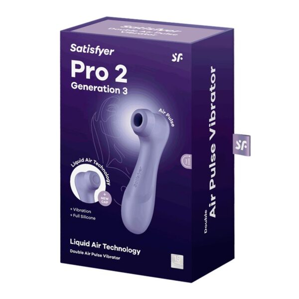 Pro 2 Gen 3 Liquid Air Technology Succión y Vibración Lilac - Imagen 7