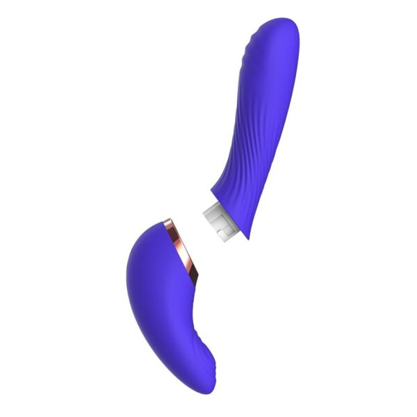 Rayden Vibrador con Pulsación y Bolas Internas Desmontable Dos Posiciones - Imagen 4