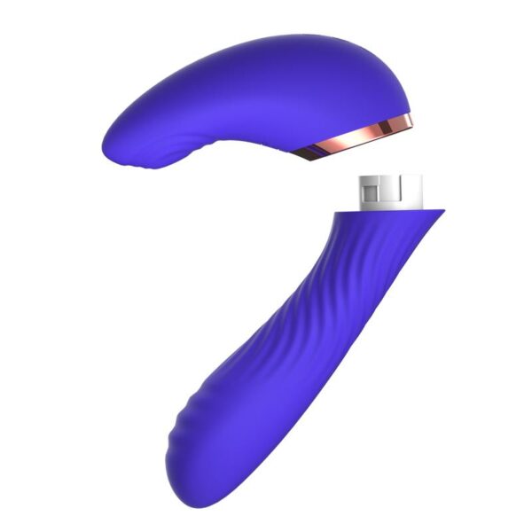 Rayden Vibrador con Pulsación y Bolas Internas Desmontable Dos Posiciones - Imagen 5