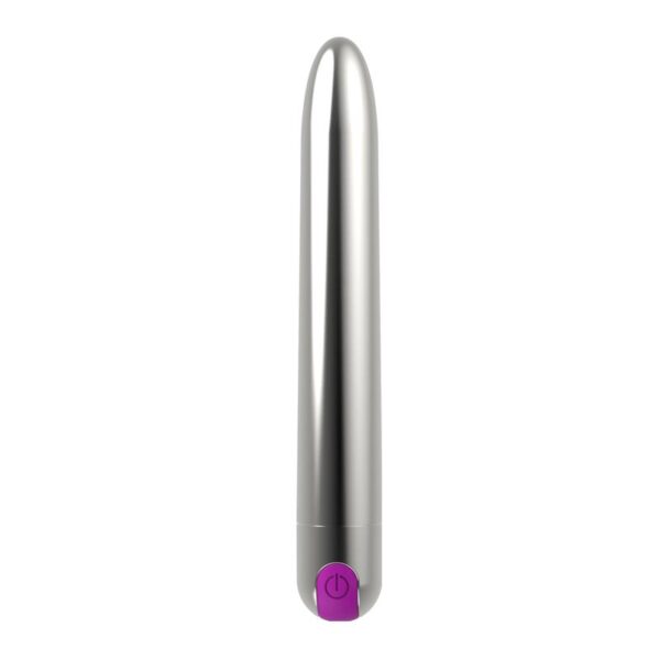 Renee Vibrador 10 Funciones 18,5 cm USB Plata - Imagen 4