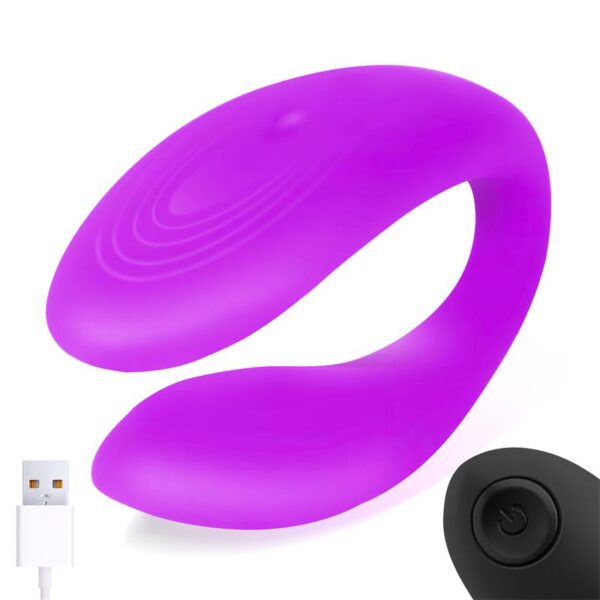 Roomie Vibrador para Parejas Silicona Lìquida Unibody Control Remoto USB - Imagen 4