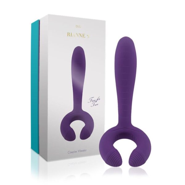 Rs - Icons Vibrador para Parejas Duo Púrpura - Imagen 3