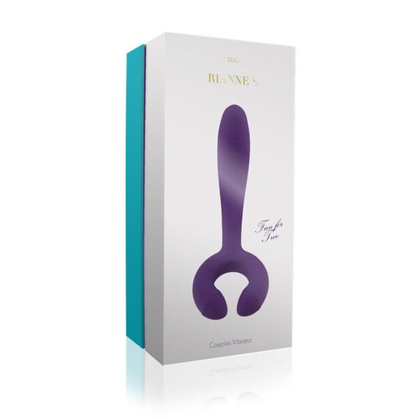 Rs - Icons Vibrador para Parejas Duo Púrpura - Imagen 4