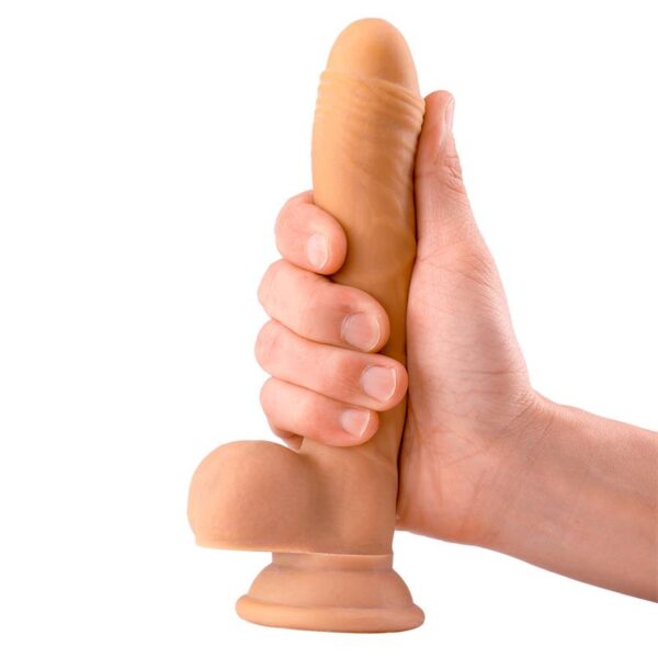 Sean Dildo Realista con Testìculos 7.5 Natural - Imagen 3