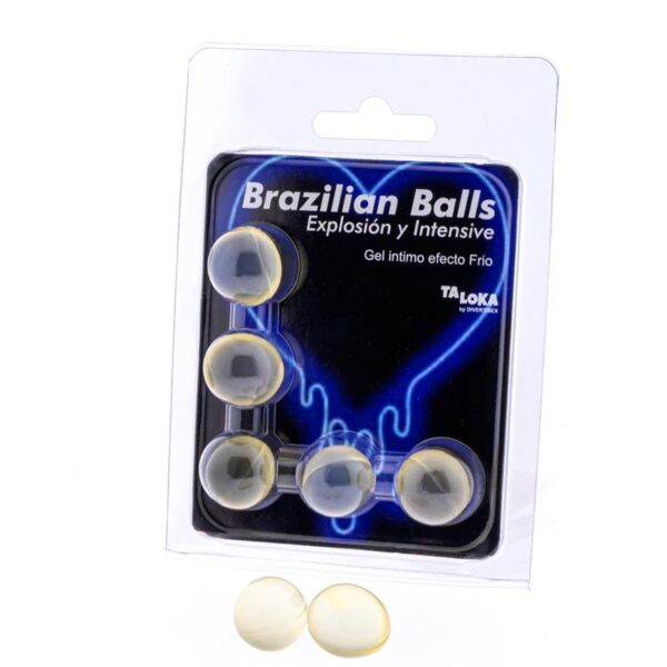 Set 5 Brazilian Balls Excitante Efecto Vibrante Frìo